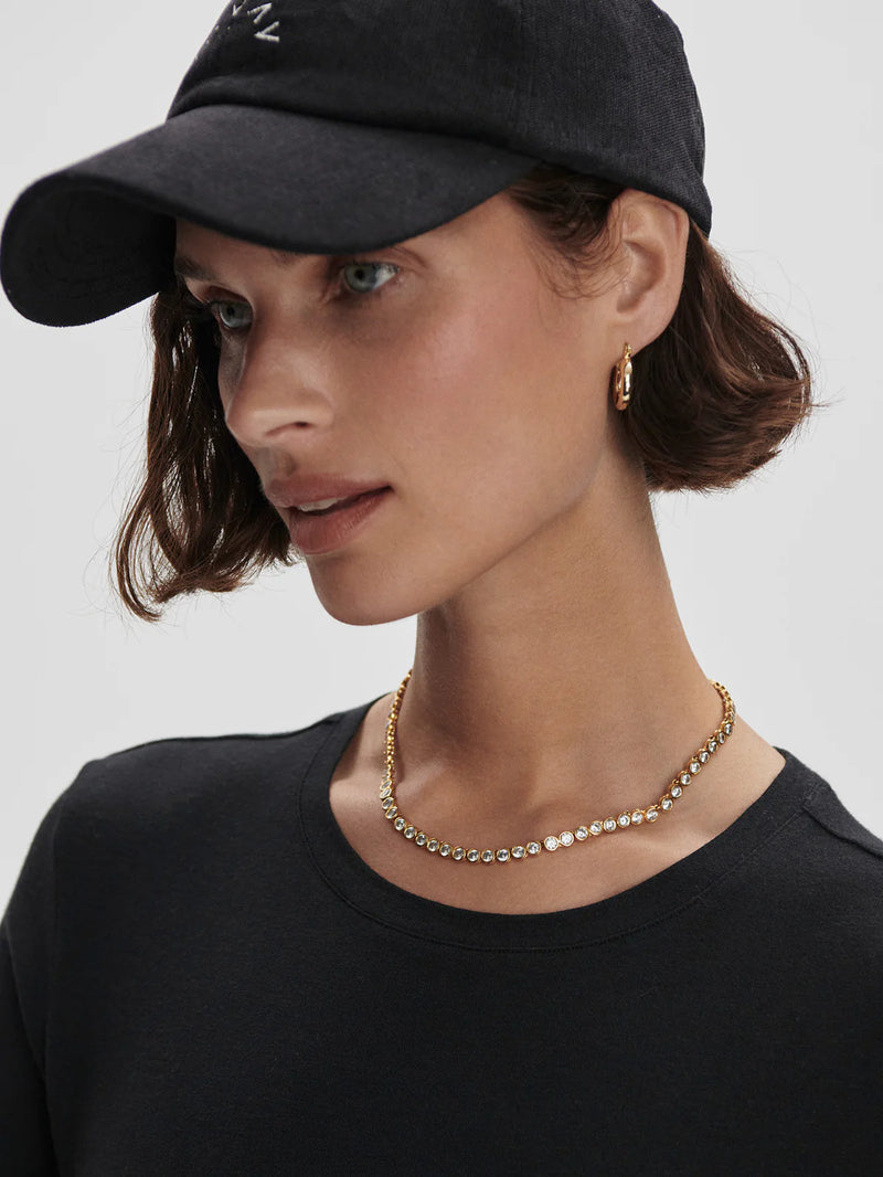 Varley Regina Fitted Tee - Black
