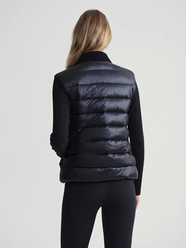 Varley Colwyn Combo Boxy Gilet - Black