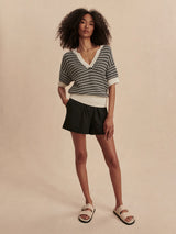 Varley Dora Knit Top - Egret