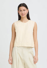 Ichi Olia Top - Birch