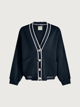 Varley Decker Off Court Cardigan - Navy