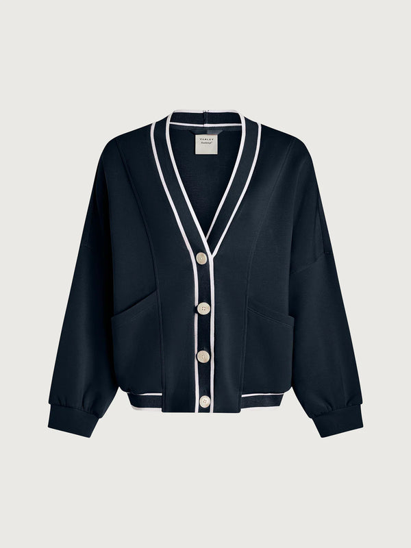 Varley Decker Off Court Cardigan - Navy
