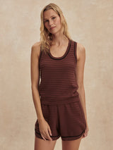 Varley Gideon Knit Tank - Ironwood