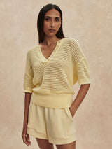 Varley Callie Knit Top - Anise Flower