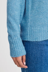 Ichi Kamara LS3 Knit - Azure Blue