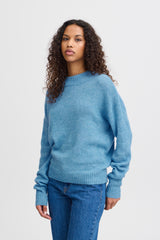 Ichi Kamara LS3 Knit - Azure Blue