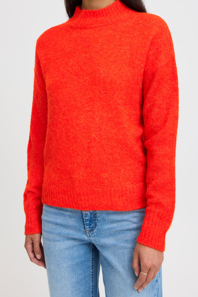 Ichi Kamara LS3 Knit - Orange.com