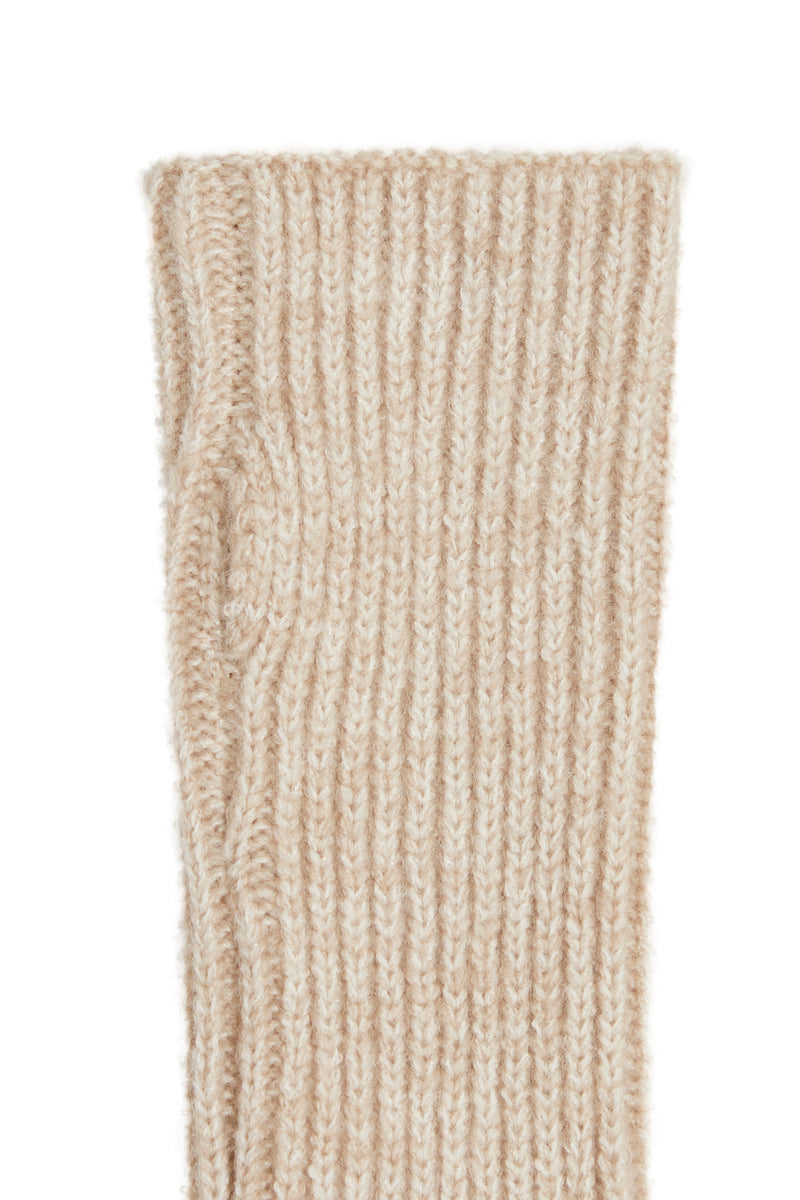 Ichi Fauzia Gloves - Oatmeal