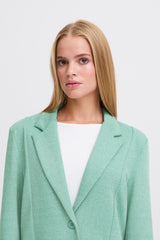 Ichi Kate Jacquard Oversized Blazer