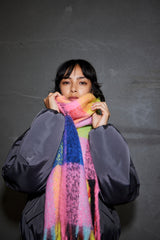 Ichi Dima Scarf - Super Pink