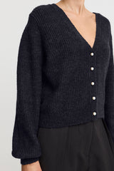 Ichi Marin Cardigan - Total Eclipse