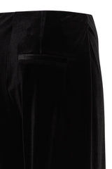 Ichi Velvetty Pant - Black