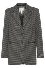 Ichi Kate Houndstooth Blazer