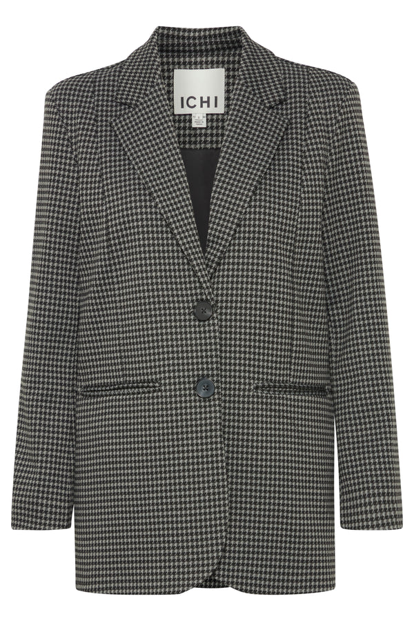 Ichi Kate Houndstooth Blazer