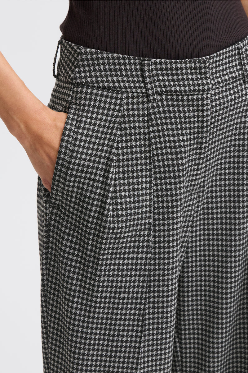 Ichi Kate Houndstooth Pants