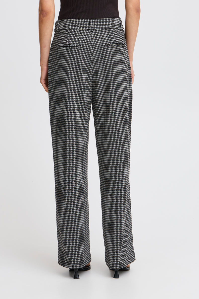 Ichi Kate Houndstooth Pants