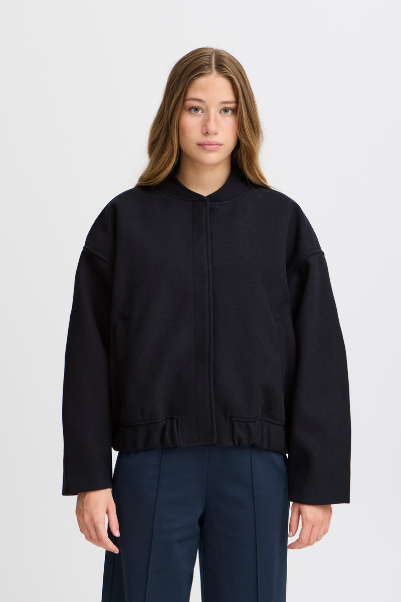 Ichi Jannet Jacket - Dark Navy