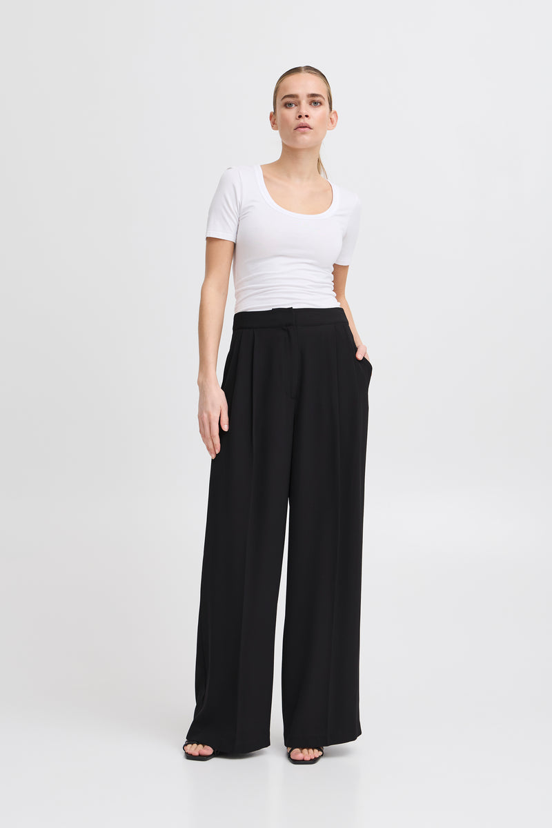 Ichi Reya Pants - Black