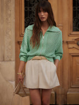 Varley Tansy Woven Short - Ivory
