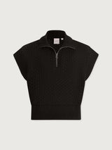 Varley Gaines Half Zip Knit - Black