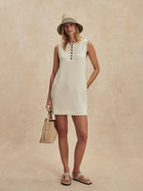 Varley Elba Tank Mini Dress - Pristine
