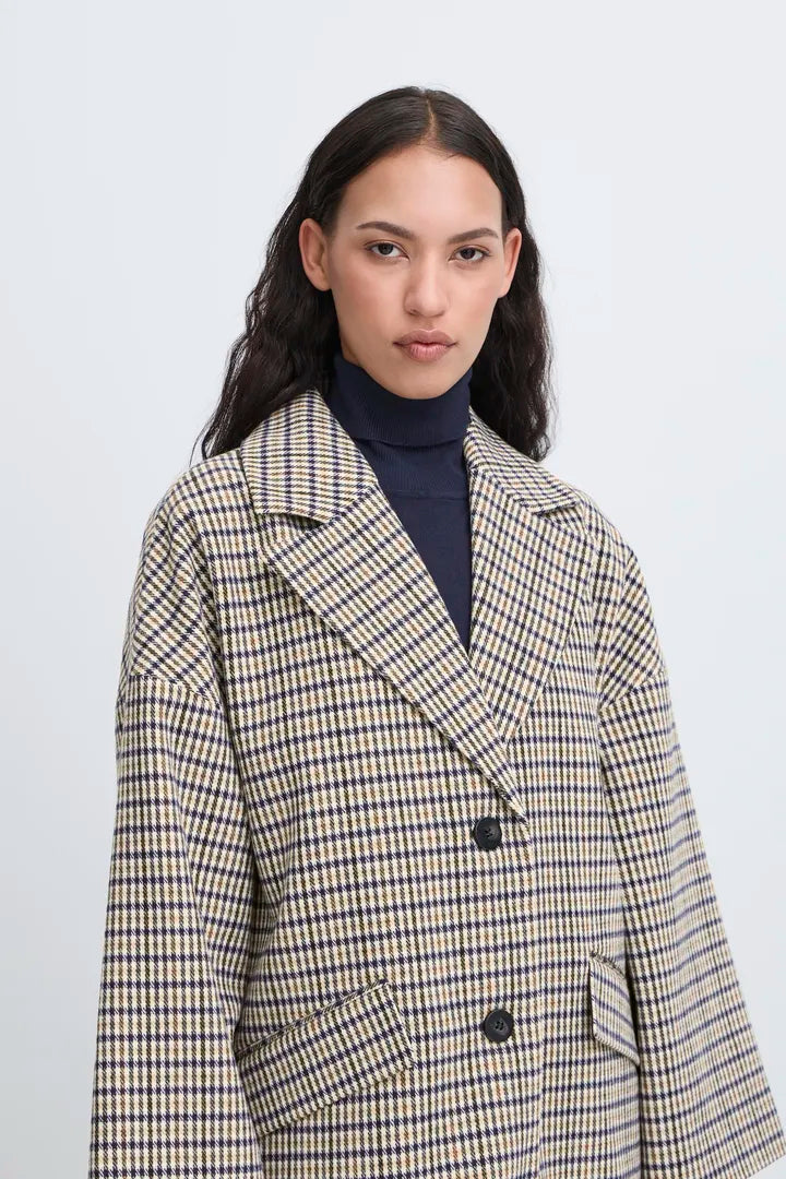 Ichi Emmalu Jacket - Dark Navy