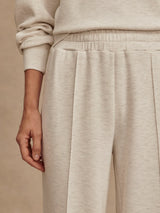 Varley The Wide Leg Pant 30 - Ivory Marl