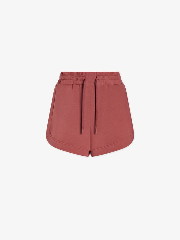 Varley Ollie High Rise Short - Withered Rose