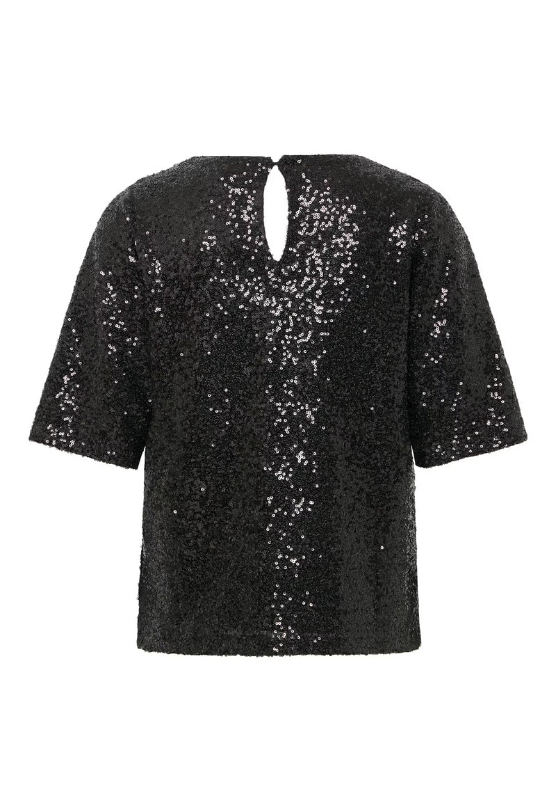 Ichi Fauca SS2 Top - Black