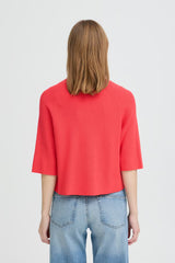 Ichi Boston MS Knit - Teaberry