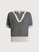 Varley Dora Knit Top - Egret