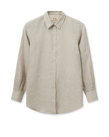 Mos Mosh Karli Linen Shirt - Cement