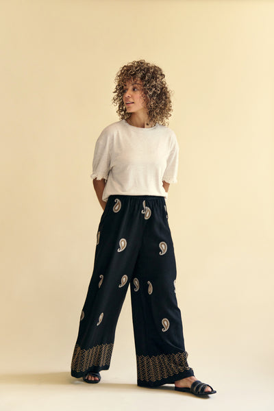 Mos Mosh Lari Embroidery Pant