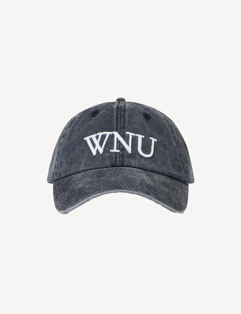 With Nothing Underneath The Cap Cotton - Washed Navy