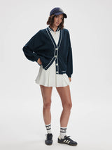 Varley Decker Off Court Cardigan - Navy