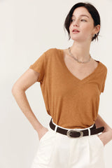 Artlove Britney T-shirt - Caramel