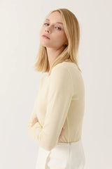 Artlove Angie T-shirt - Light Yellow