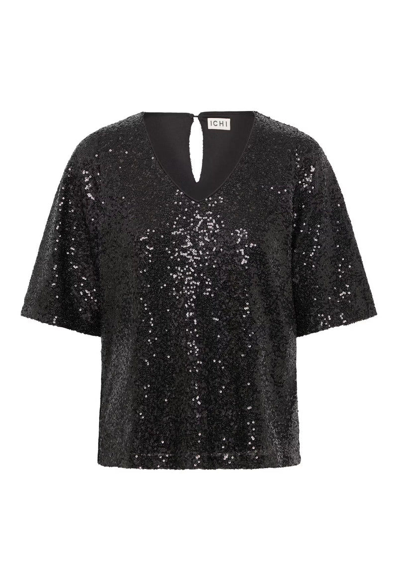 Ichi Fauca SS2 Top - Black