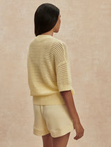 Varley Callie Knit Top - Anise Flower