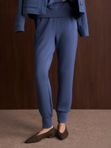 Varley The Slim Cuff Pant 27.5 - Bijou Blue