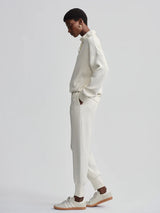 Varley Oakdale Sweat - Ivory Marl Fleck