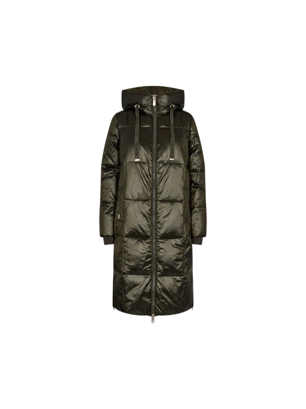 Mos Mosh Nova Metallic Down Jacket - Forest Night