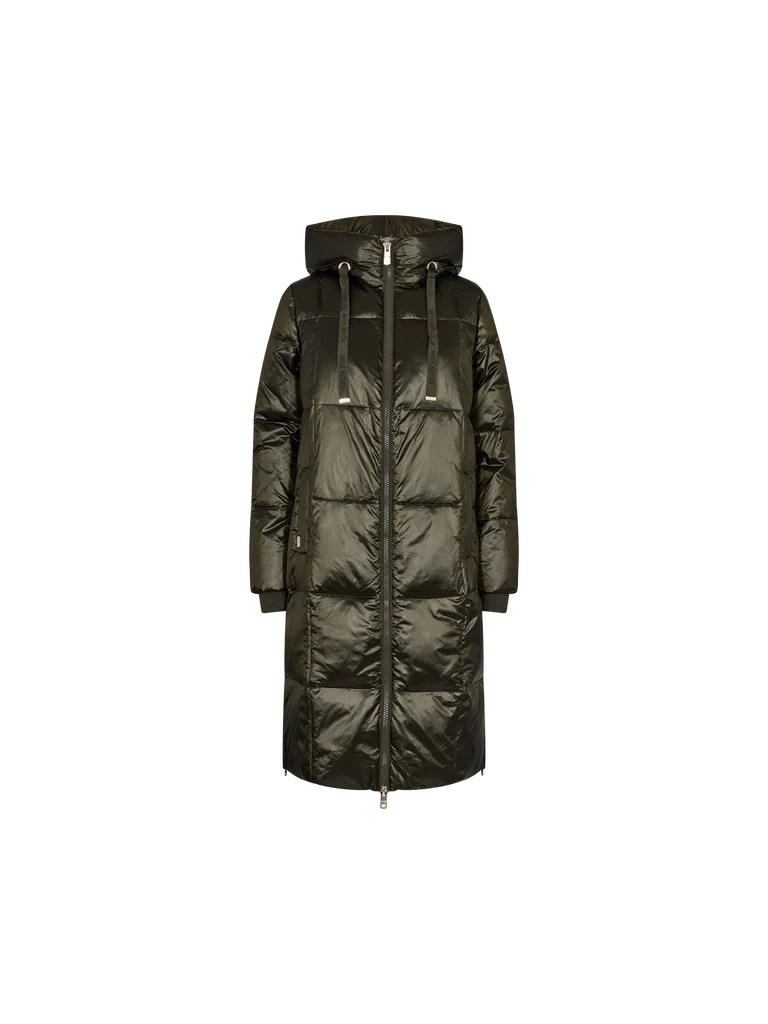 Mos Mosh Nova Metallic Down Jacket - Forest Night
