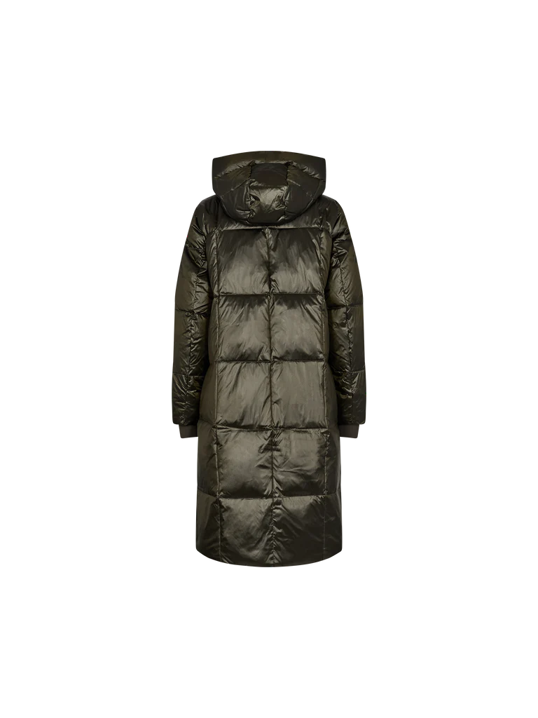 Mos Mosh Nova Metallic Down Jacket - Forest Night