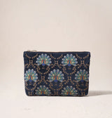 Elizabeth Scarlett Velvet Everyday Pouch