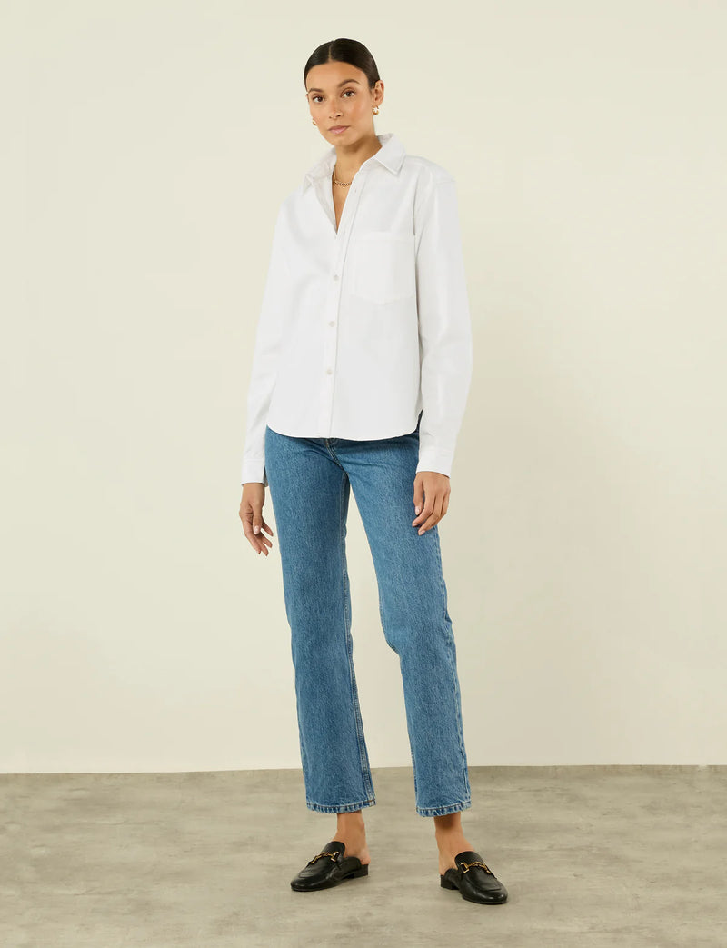 With Nothing Underneath The Classic Denim - Off-White
