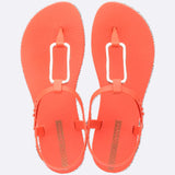Ipanema Class Modern Sandal - Orange/Gold