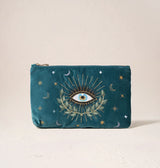 Elizabeth Scarlett Velvet Everyday Pouch