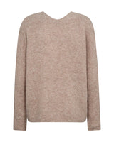 Mos Mosh Thora V-Neck Knit - Doeskin