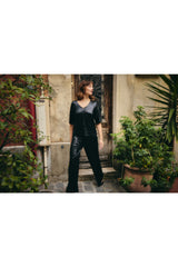 Ichi Fauca SS2 Top - Black